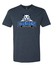 Load image into Gallery viewer, Daemen College Full Logo Soft Exclusive T-Shirt - Midnight Navy
