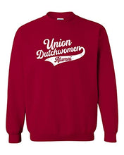 Load image into Gallery viewer, Union College Dutchwomen Alumni Crewneck Sweatshirt - Cardinal Red
