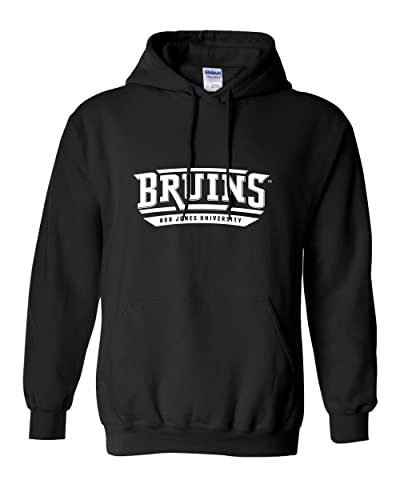 Bob Jones University Text Hooded Sweatshirt - Black