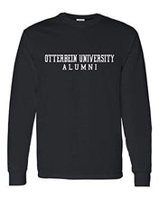 Load image into Gallery viewer, Vintage Otterbein Alumni Long Sleeve T-Shirt - Black
