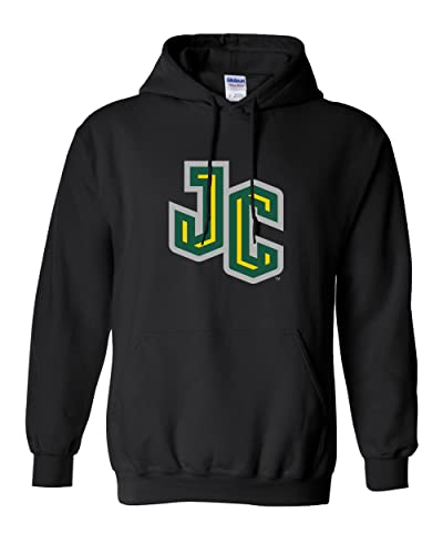 New Jersey City Full Color JC Hooded Sweatshirt - Black
