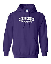 Load image into Gallery viewer, Des Moines University Alumni Hooded Sweatshirt - Purple
