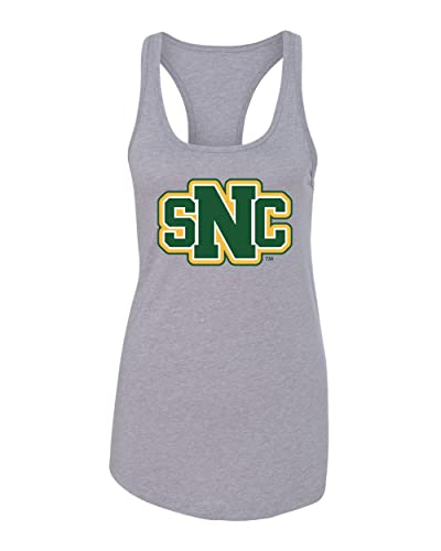St. Norbert College SNC Ladies Tank Top - Heather Grey