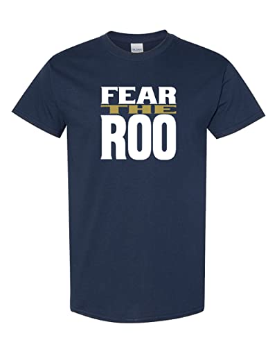 Akron Fear The Roo T-Shirt - Navy