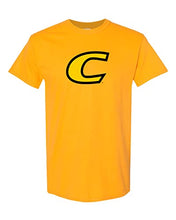 Load image into Gallery viewer, Centre College C T-Shirt - Gold
