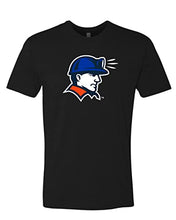 Load image into Gallery viewer, Wisconsin Platteville Pioneer Pete Exclusive Soft Shirt - Black
