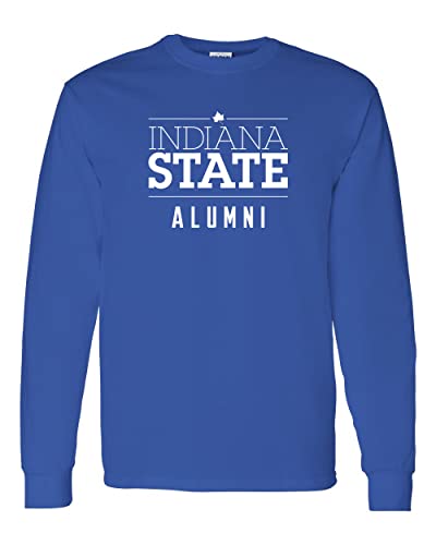 Indiana State Sycamores Alumni Long Sleeve T-Shirt - Royal