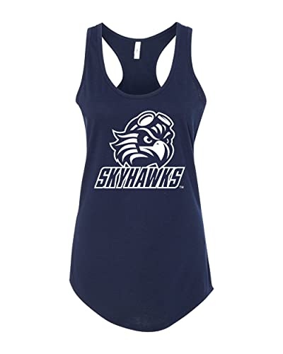 University of Tennessee at Martin Skyhawks Ladies Tank Top - Midnight Navy