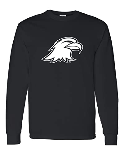 Ashland U Mascot 1 Color Long Sleeve T-Shirt - Black