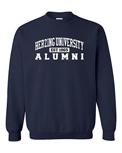 Herzing University Alumni Crewneck Sweatshirt - Navy