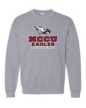 Load image into Gallery viewer, North Carolina Central University Crewneck Sweatshirt - Sport Grey
