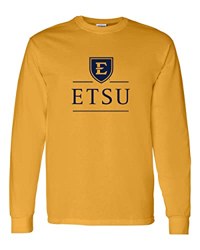 East Tennessee State ETSU Long Sleeve T-Shirt - Gold