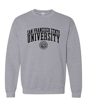 Load image into Gallery viewer, San Francisco State University Crewneck Sweatshirt - Sport Grey

