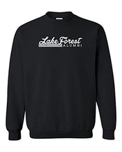 Load image into Gallery viewer, Vintage Lake Forest Alumni Crewneck Sweatshirt - Black
