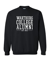 Load image into Gallery viewer, Wartburg College Alumni Crewneck Sweatshirt - Black
