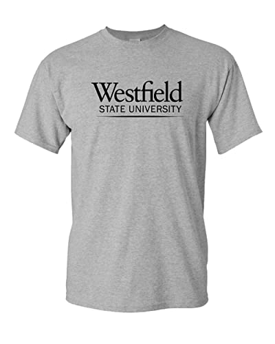 Westfield State University T-Shirt - Sport Grey