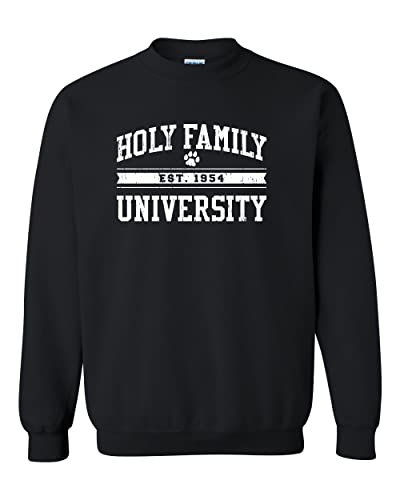 Holy Family Est 1954 Crewneck Sweatshirt - Black