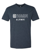 Load image into Gallery viewer, Duquesne University Alumni Soft Exclusive T-Shirt - Midnight Navy
