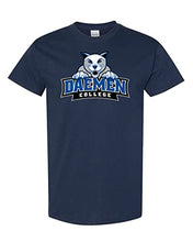 Load image into Gallery viewer, Daemen College Full Logo T-Shirt - Navy
