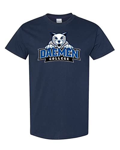 Daemen College Full Logo T-Shirt - Navy