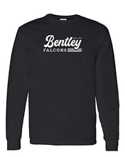 Load image into Gallery viewer, Vintage Bentley University Long Sleeve T-Shirt - Black
