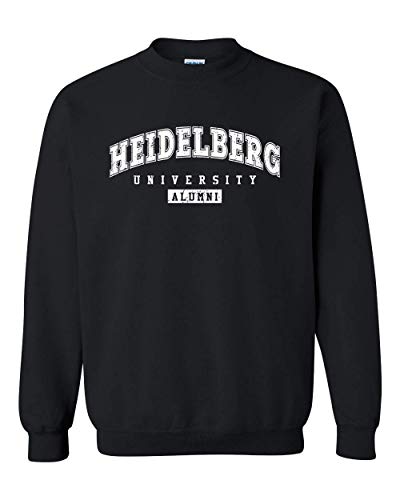 Heidelberg University Vintage Alumni Crewneck Sweatshirt - Black