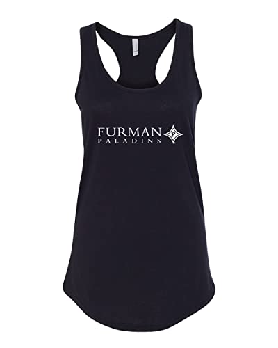 Furman Paladins Ladies Tank Top - Black
