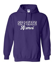 Load image into Gallery viewer, San Francisco State Alumni Hooded Sweatshirt - Purple
