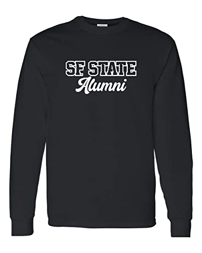 San Francisco State Alumni Long Sleeve Shirt - Black