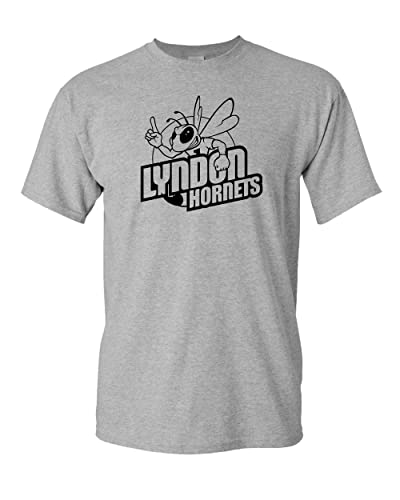 Northern Vermont Lyndon Hornets T-Shirt - Sport Grey