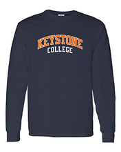 Load image into Gallery viewer, Keystone College Alumni Long Sleeve T-Shirt - Navy
