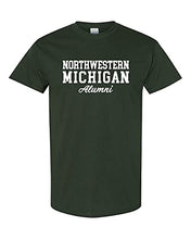 Load image into Gallery viewer, Northwestern Michigan Alumni T-Shirt - Forest Green
