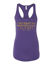 Load image into Gallery viewer, University of Montevallo Alumni Ladies Tank Top - Purple Rush
