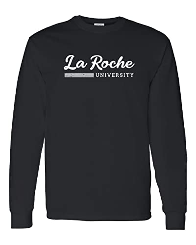 Vintage La Roche University Long Sleeve T-Shirt - Black