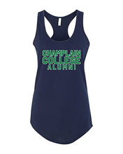 Load image into Gallery viewer, Champlain College Alumni Ladies Tank Top - Midnight Navy

