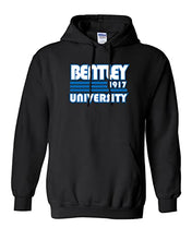 Load image into Gallery viewer, Retro Bentley University Hooded Sweatshirt - Black
