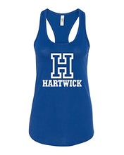 Load image into Gallery viewer, Hartwick College H Ladies Tank Top - Royal
