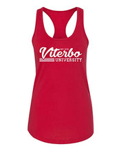 Load image into Gallery viewer, Vintage Viterbo University Ladies Tank Top - Red
