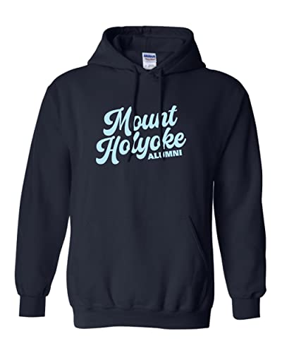 Mount Holyoke College Alumni Hooded Sweatshirt - Navy
