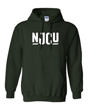 Load image into Gallery viewer, New Jersey City NJCU Hooded Sweatshirt - Forest Green
