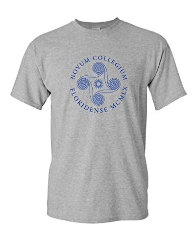 New College of Florida Grey T-Shirt - Sport Grey
