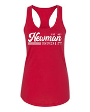 Load image into Gallery viewer, Vintage Newman University Ladies Tank Top - Red
