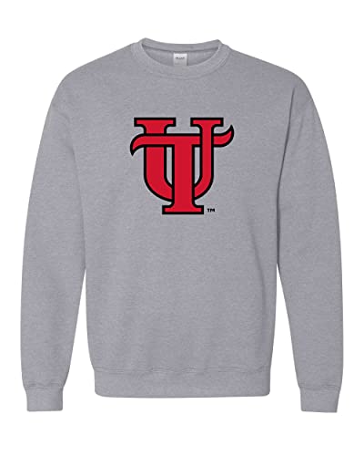 University of Tampa UT Crewneck Sweatshirt - Sport Grey