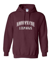 Load image into Gallery viewer, Lafayette Leopards Paw Hooded Sweatshirt - Maroon
