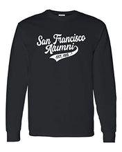 Load image into Gallery viewer, Vintage San Francisco Alumni Long Sleeve T-Shirt - Black
