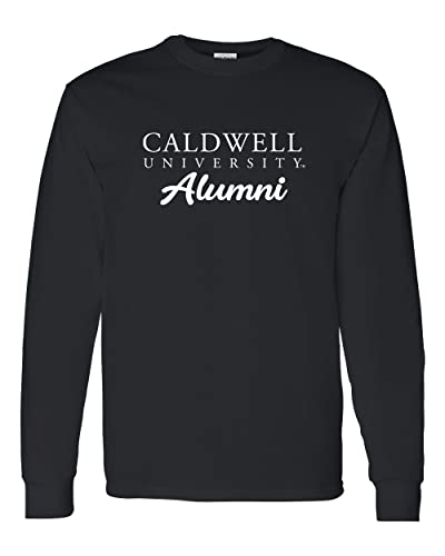 Caldwell University Alumni Long Sleeve Shirt - Black