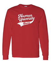 Load image into Gallery viewer, Newman University Alumni Long Sleeve T-Shirt - Red
