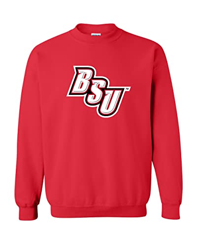 Bridgewater State University BSU Crewneck Sweatshirt - Red