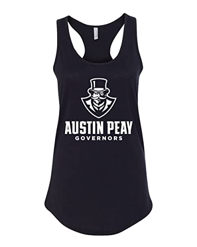 Austin Peay Governors Ladies Tank Top - Black