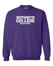 Load image into Gallery viewer, Westminster College Alumni Crewneck Sweatshirt - Purple
